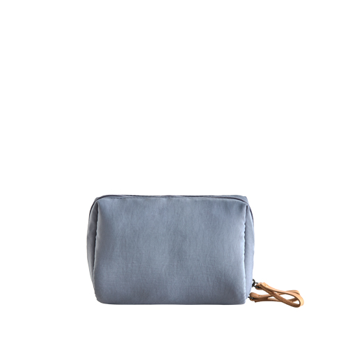 BELL MAKE-UP POUCH_WASHED BLUEGRAY