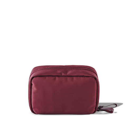 DAY MAKE-UP POUCH BURGUNDY